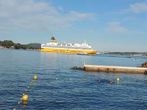27 le ferry qui entre dans le port de toulon